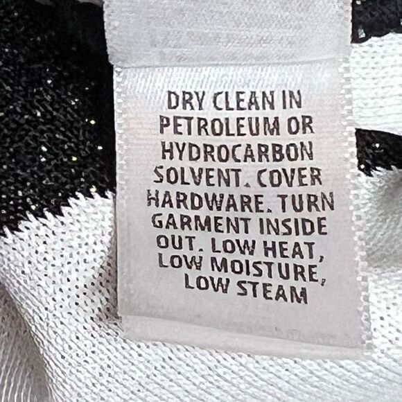 St. John metallic zebra print oversized cardigan size M - Picture 14 of 16